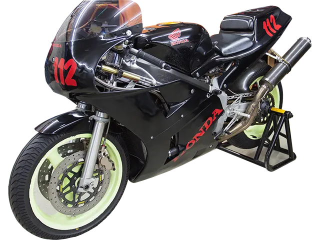 Honda VFR750R RC30 HRC race bike, model year 1988