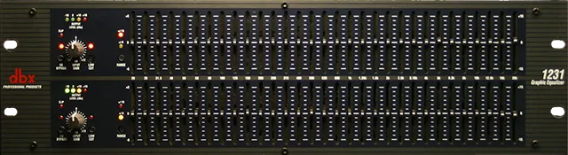 dbx 1231 Dual-Channel 31-Band Graphic Equalizer