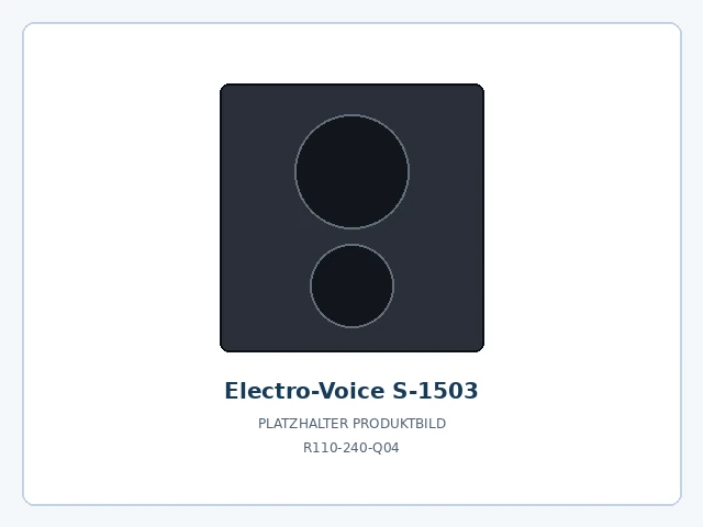 Electro-Voice S-1503 3-Wege-Lautsprechersystem