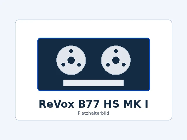 ReVox B77 HS MK I